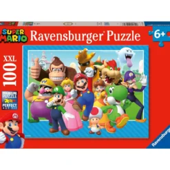 super mario - puzzle 100 pezzi xxl