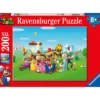 super mario - puzzle 200 pezzi xxl