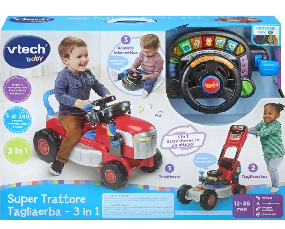super trattore tagliaerba - 3 in 1