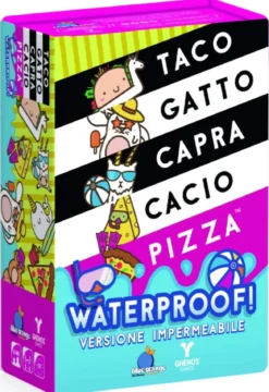 taco gatto capra cacio pizza - waterproof