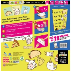 taco peluche capra cacio pizza