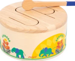 tamburo in legno