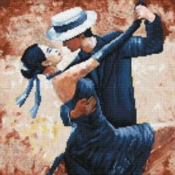 tango passion - diamond dotz intermediate dd8.015 41x41cm