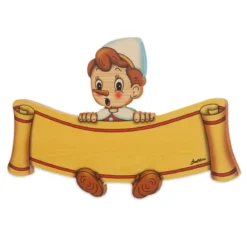 targa piccola pinocchio