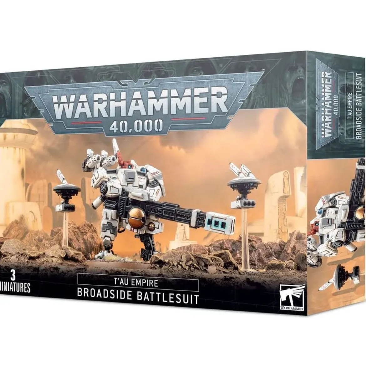 t'au empire: esoscheletro broadside