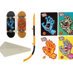 tech deck - assortimento 2 skate + accessorio