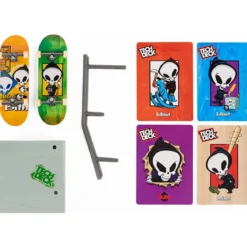 tech deck - assortimento 2 skate + accessorio