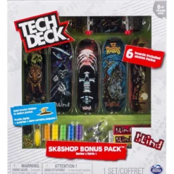 tech deck - pack deluxe 6 skate