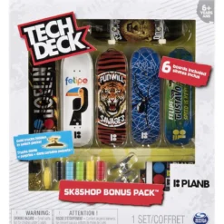 tech deck - pack deluxe 6 skate