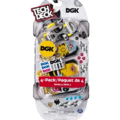 tech deck - pack 4 skate