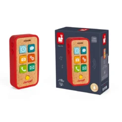 telefono sonoro in legno