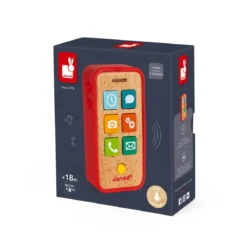 telefono sonoro in legno