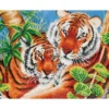 tender tigers - diamond dotz intermediate dd10.004 42x52cm