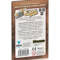 terraforming mars - milestone e riconoscimenti