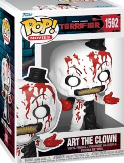 terrifier 2: art the clown (bd) 9cm - funko pop! 1592