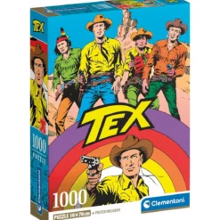 tex - puzzle compact + poster - puzzle 1000 pezzi