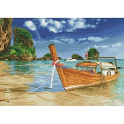 thai escape - diamond dotz squares dq10.006 52x35cm