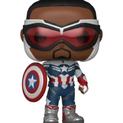 the falcon and the winter soldier - capitan america 9cm - funko pop 814