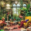 the greenhouse library - puzzle 1000 pezzi
