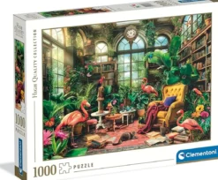 the greenhouse library - puzzle 1000 pezzi