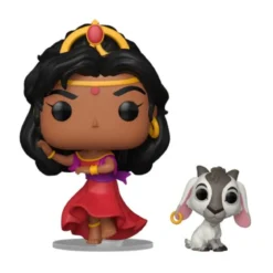 the hunchback of notre dame - esmeralda & djali 9cm - funko pop! 1735