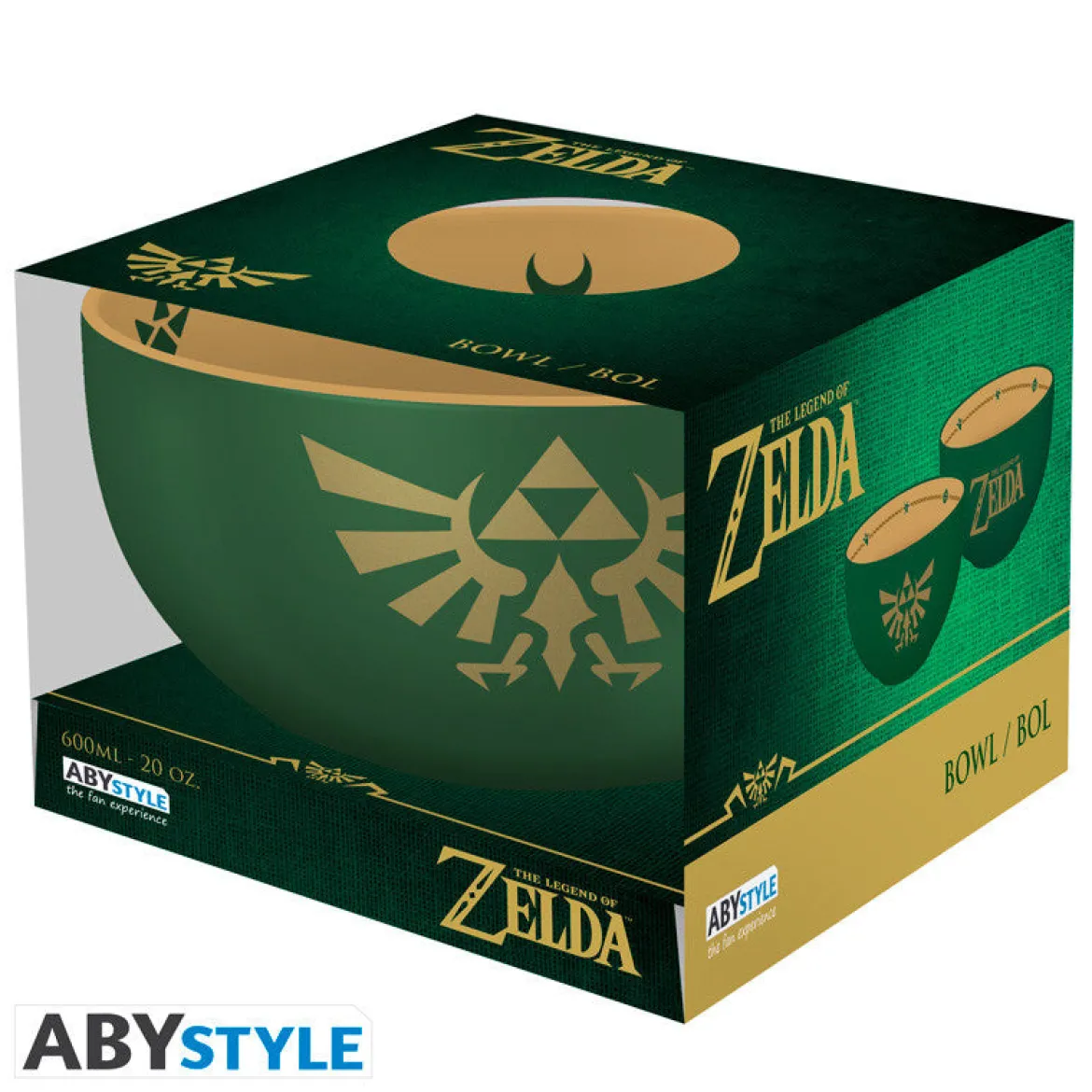 the legend of zelda - ciotola 600ml - stemma hylian
