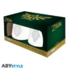 the legend of zelda - set 2 bicchieri - zelda & link