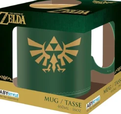 the legend of zelda - tazza 460ml - hyrule insignia