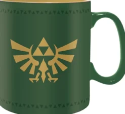 the legend of zelda - tazza 460ml - hyrule insignia