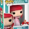the little mermaid - ariel with sebastian 9cm - funko pop! 1755