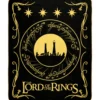 the lord of the ring - la compagnia dell'anello - coperta 150x120cm