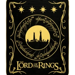 the lord of the ring - la compagnia dell'anello - coperta 150x120cm