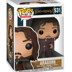 the lord of the rings - aragorn 9cm - funko pop 531