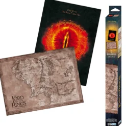 the lord of the rings - set 2 chibi posters 52x38cm - lord of the rings