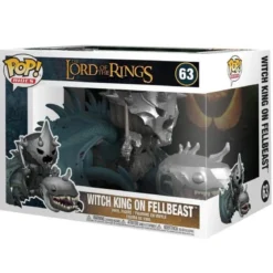 the lord of the rings - witch king with fellbeast 9cm - funko pop rides 63
