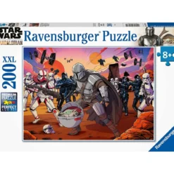the mandalorian face off - puzzle 200 pezzi xxl
