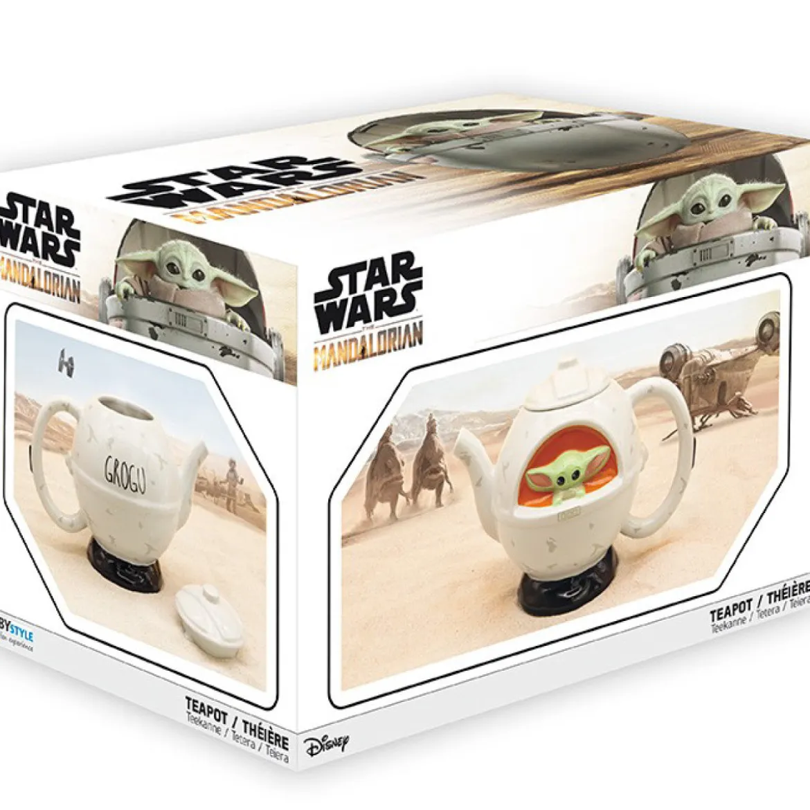 the mandalorian - teiera - grogu spaceship