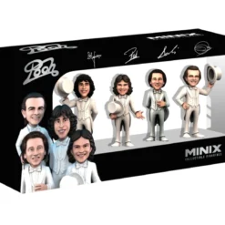 the pooh - cofanetto 4 personaggi 7cm - minix collectible figurines