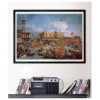 the return of the molo on ascension day (canaletto) - museum collection - puzzle 1000 pezzi