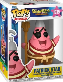 the spongebob movie - patrick star 9cm - funko pop! 1939