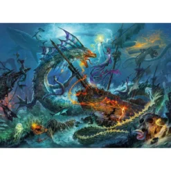the underwater battle - puzzle 3000 pezzi
