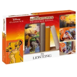 tiny adventures - book nook - disney: il re leone