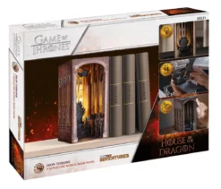 tiny adventures - book nook - game of thrones, il trono di spade