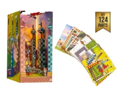 tiny adventures - book nook - harry potter quidditch