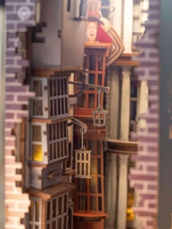 tiny adventures - book nook - harry potter diagon alley