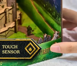tiny adventures - book nook - il signore degli anelli, minas tirith