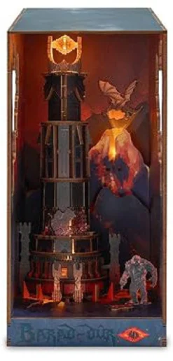 tiny adventures - book nook - il signore degli anelli, barad-dûr