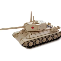 t-34 - kit di costruzioni in legno (certificazione fsc)