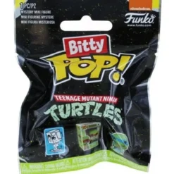 tmnt - teenage mutant ninja turtles 1 personaggio assortito 3cm - funko pop bitty