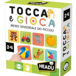 tocca e gioca - memo sensoriale dei piccoli
